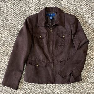 Evan Picone Brown Blazer Jacket